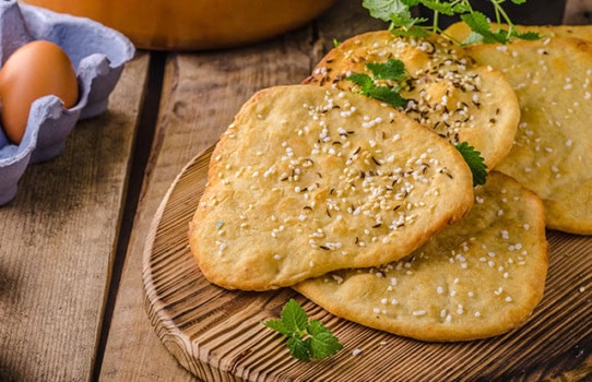 Pain poêle low carb